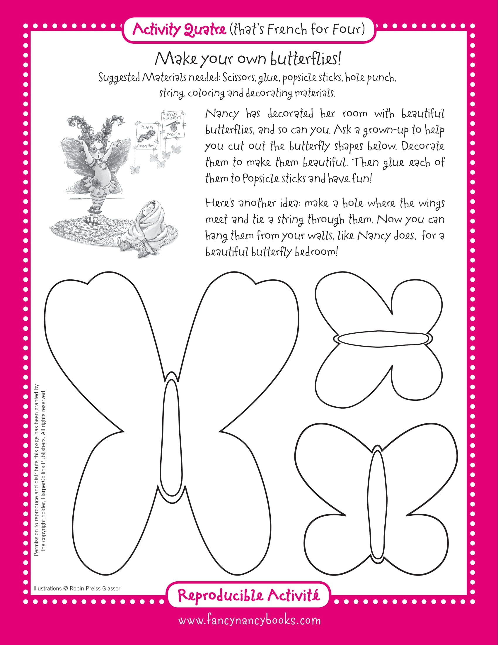 How to Make a Twirling Paper Butterfly : 19 Steps (with Pictures