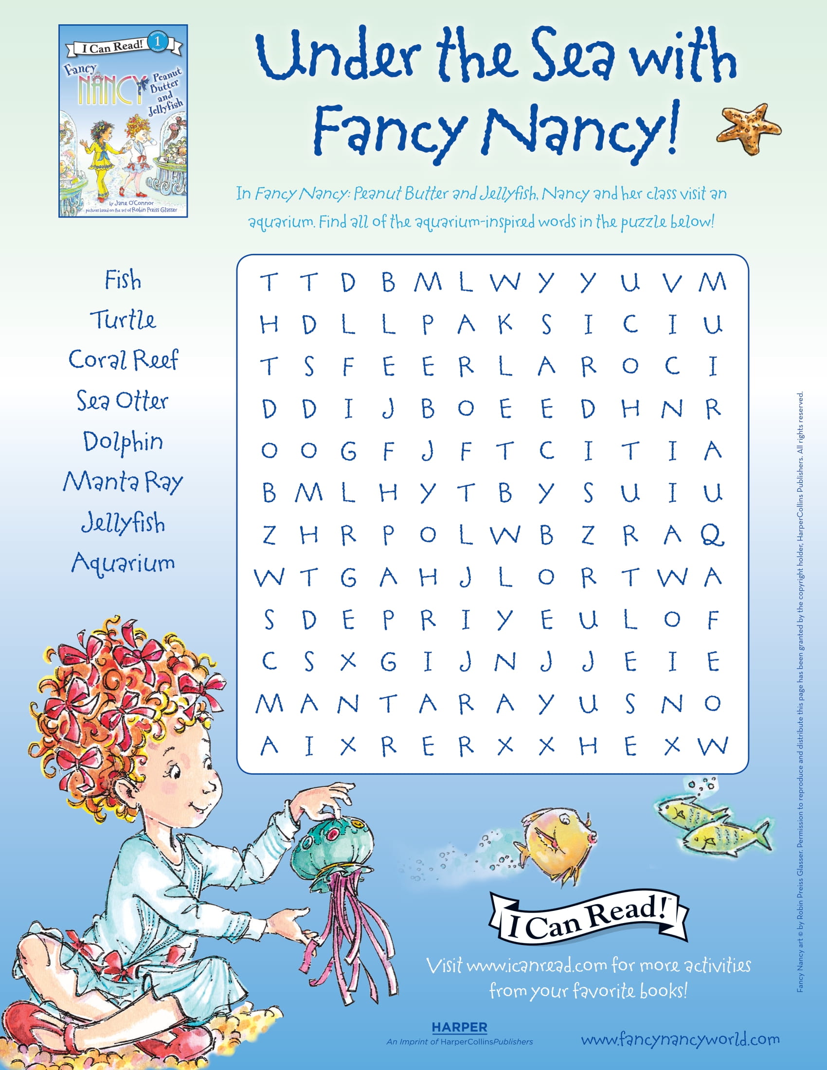 Fancy Nancy Dog Show Disaster + Coloring Book + Doodle Drawing